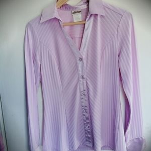 MIDTOWN purple blouse size small